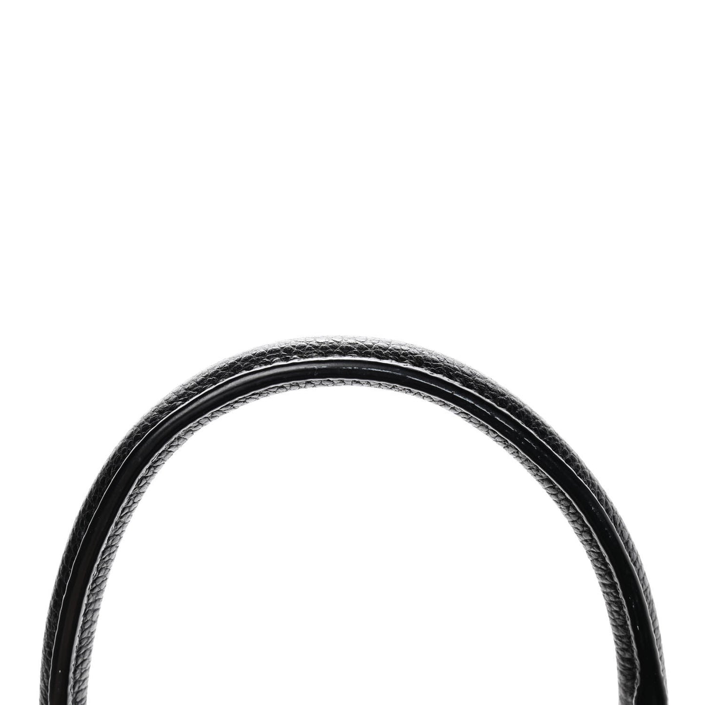 Grained Calfskin Large Ella Boston Black