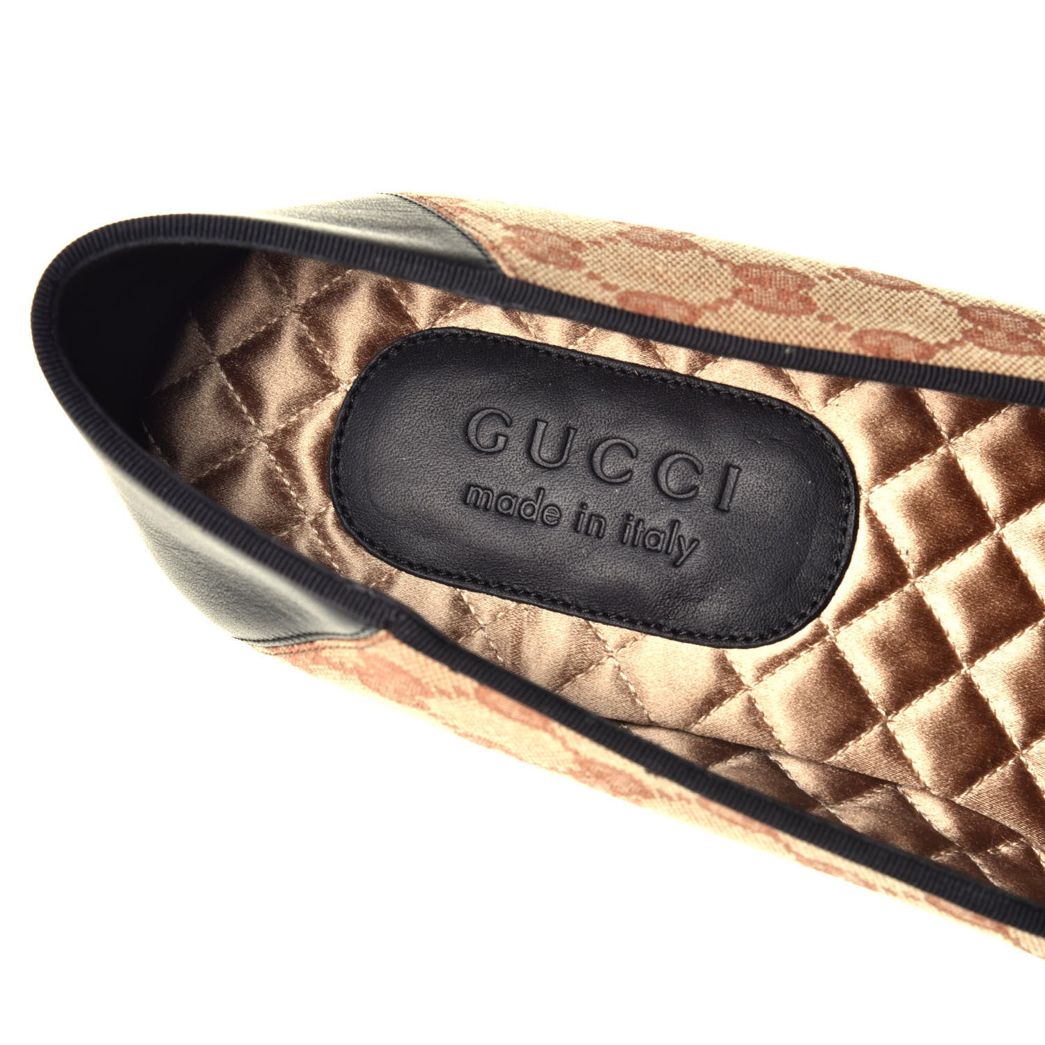 Gucci X MLB GG Monogram LA Dodgers Embroidered Mens Loafers 8.5 Beige Ruggine Black 7 of 8