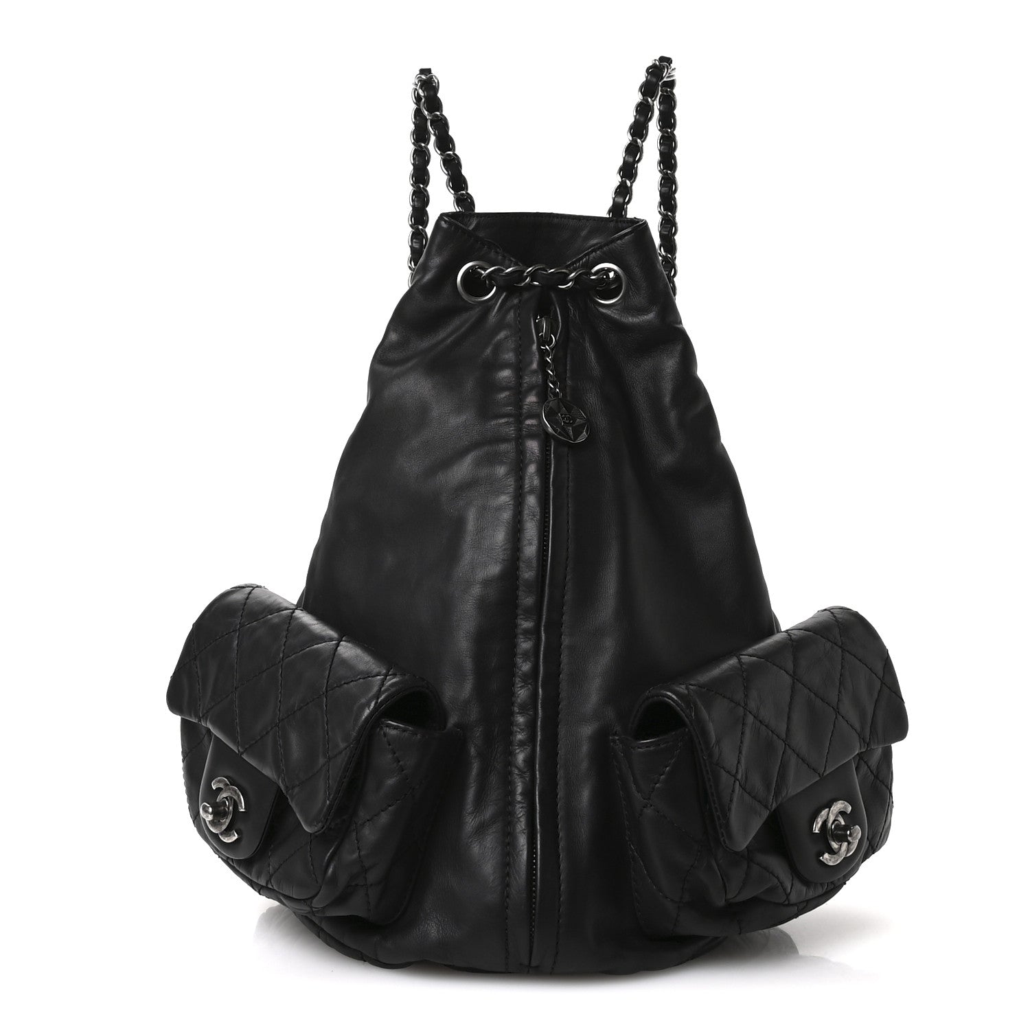 Chanel Calfskin Large Backpack Is Back Black 1 of 10