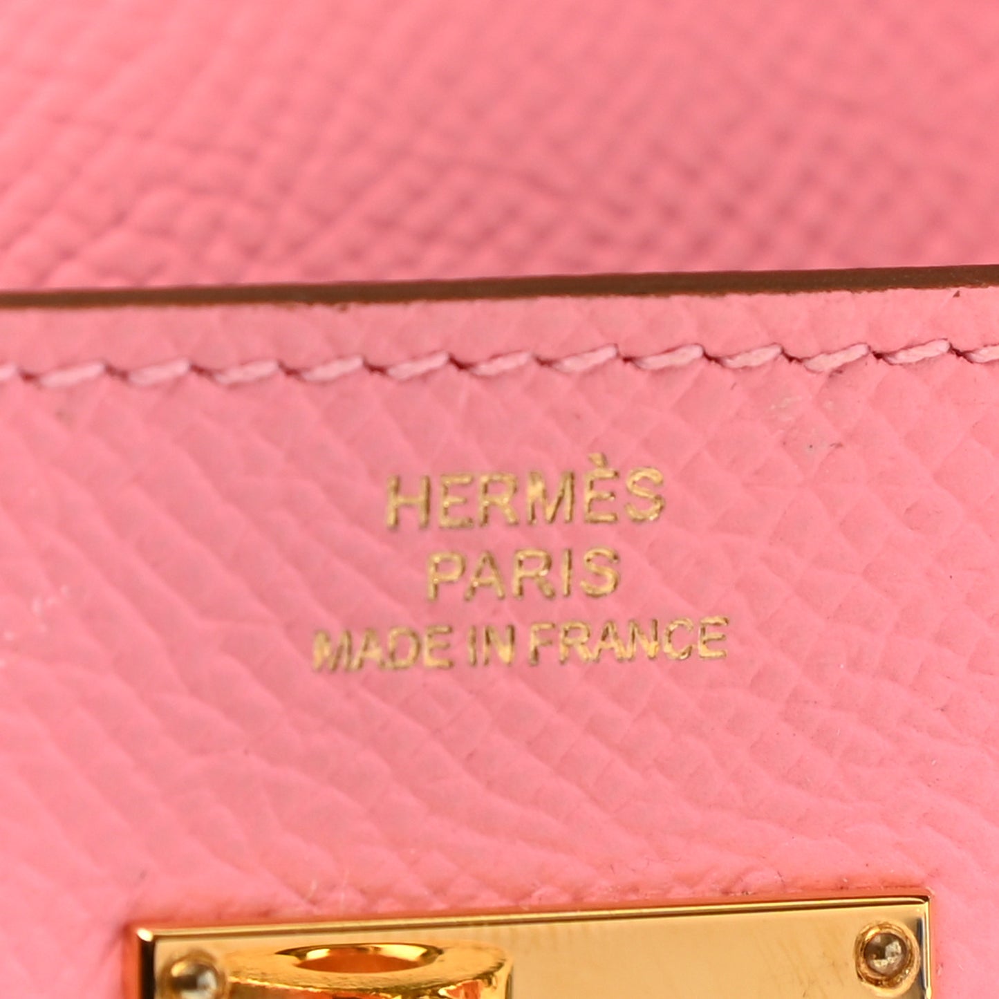 Epsom Kelly Longue Wallet Rose Confetti
