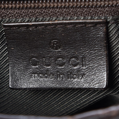 Gucci Monogram Web Jackie O Hobo Dark Brown 6 of 11