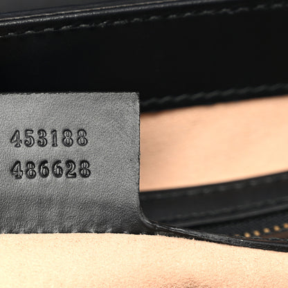 Gucci Guccissima Signature Small Padlock Top Handle Bag Black 7 of 13