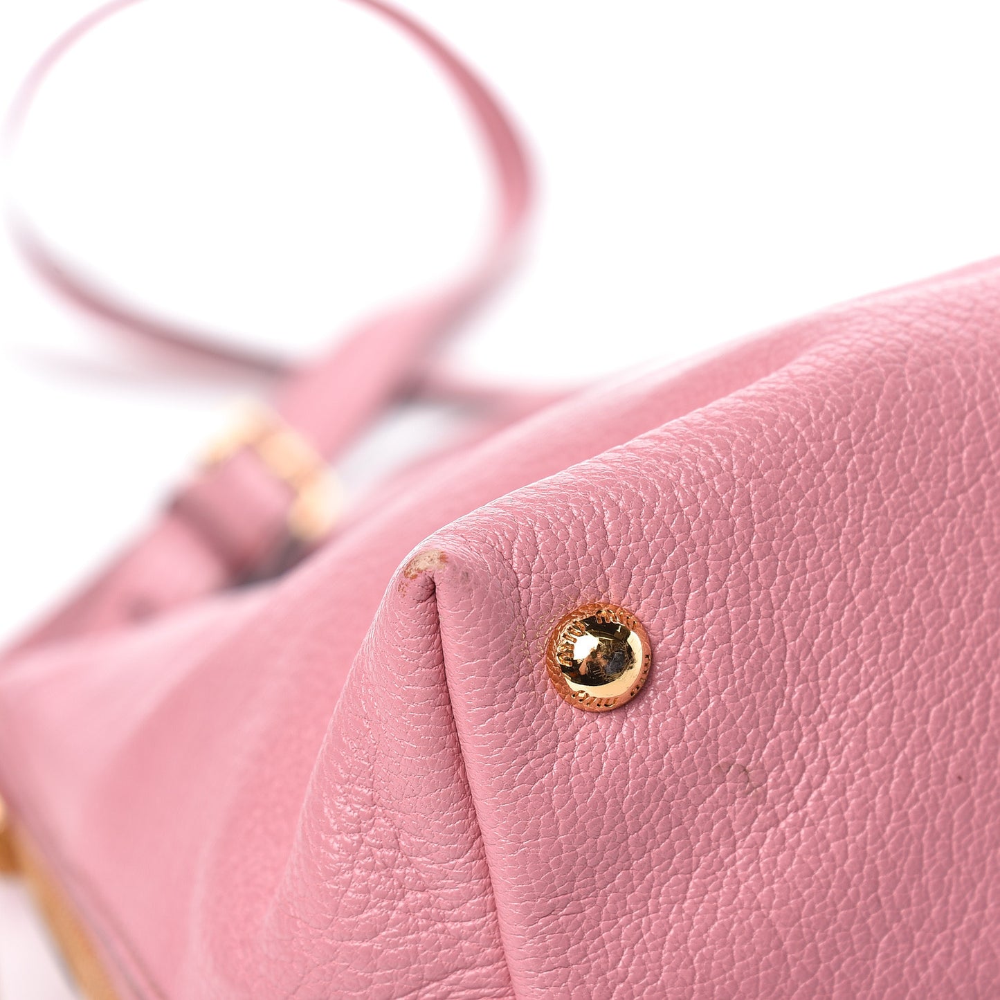 Goatskin Madras Zip Tote Rosa