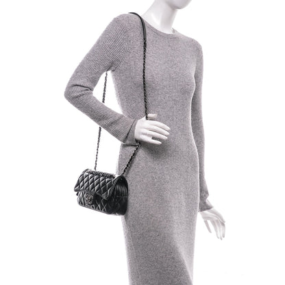 Chanel Aged Calfskin Small Easy Flap Black 2 of 7