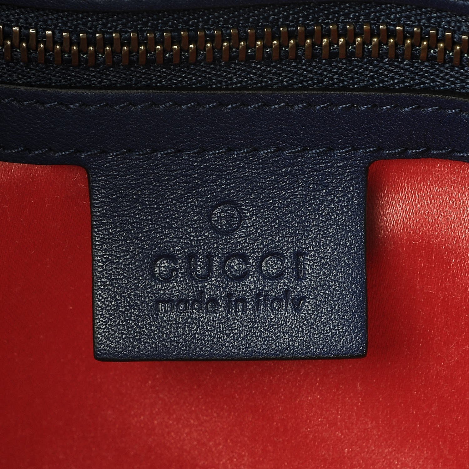 Gucci Velvet Matelasse Small GG Marmont Shoulder Bag Cobalt Blue 6 of 7