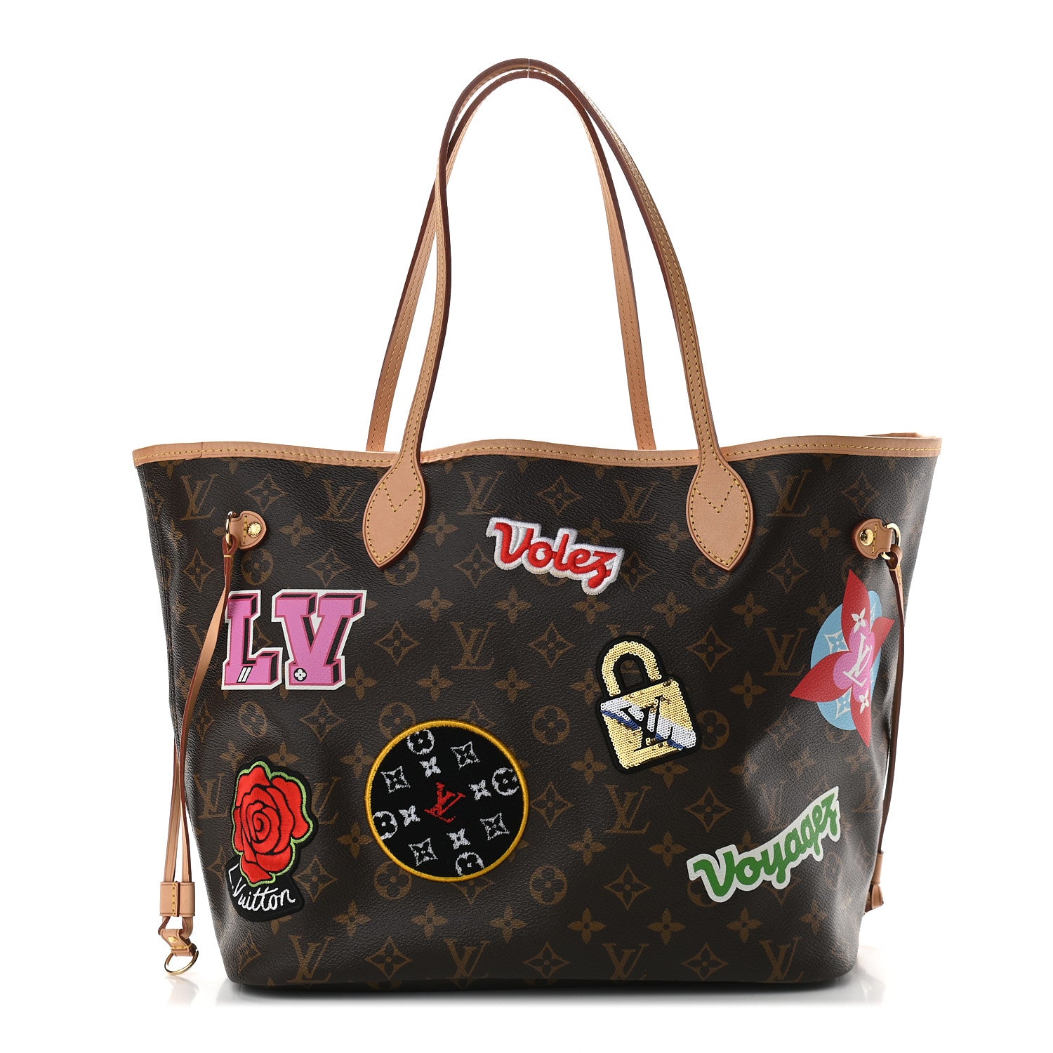 Louis Vuitton Monogram Travel Stickers Neverfull MM 3 of 10