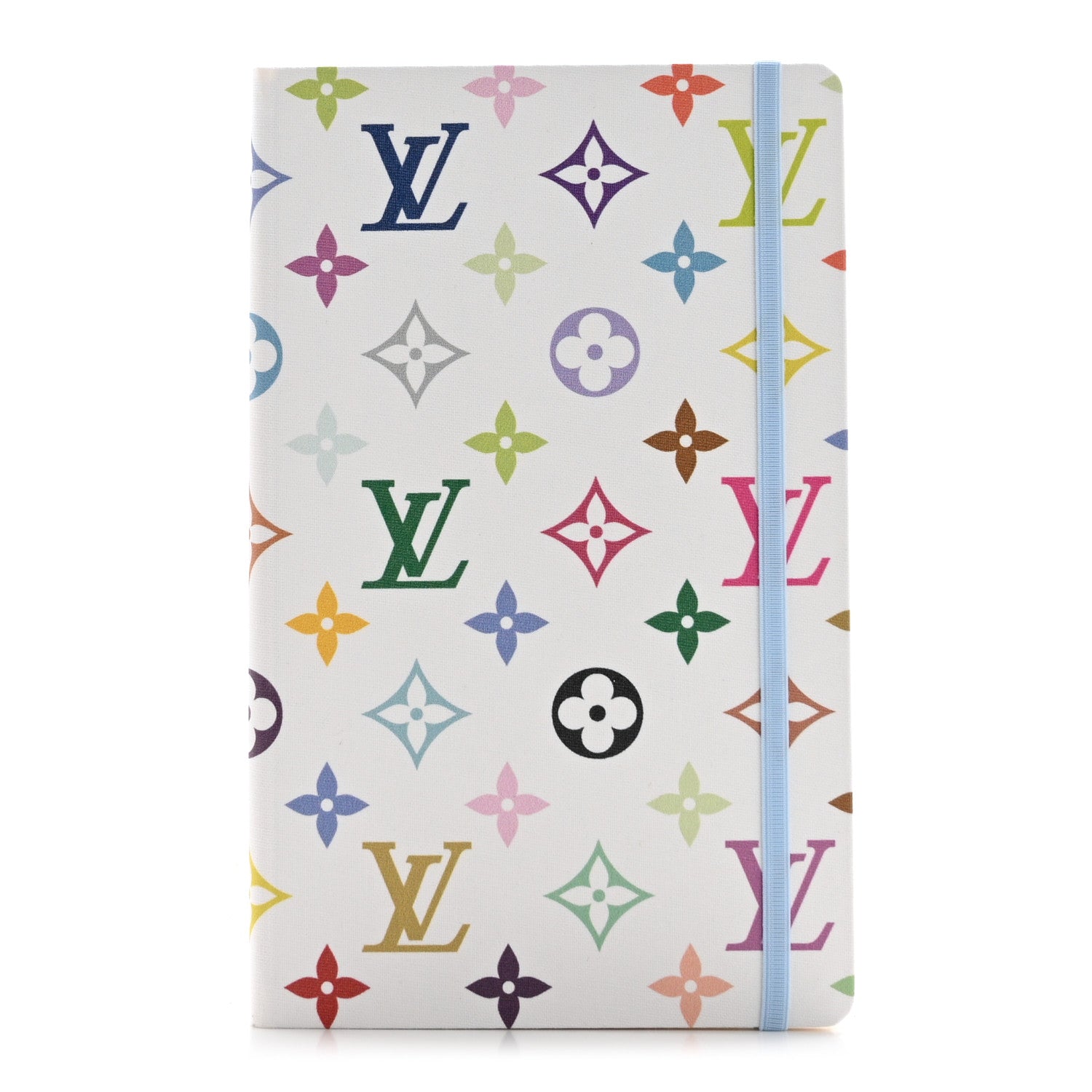 Louis Vuitton LV x TM Monogram Multicolor Jane Notebook MM White 1 of 9
