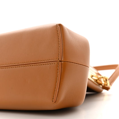 Fendi Shiny Nappa Small Fendi First Caramello 10 of 12