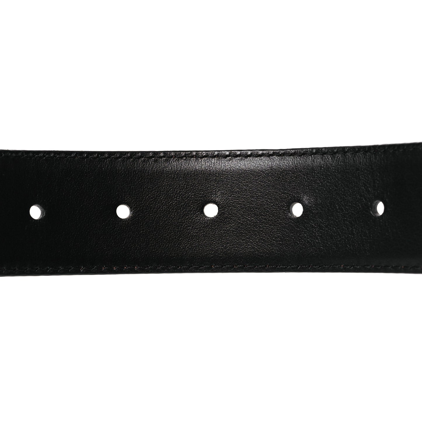 Calfskin 35mm LV Mirror Reversible Belt 90 36 Black Brown