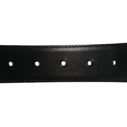 Louis Vuitton Calfskin 35mm LV Mirror Reversible Belt 90 36 Black Brown 4 of 7