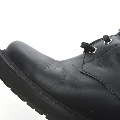 Fendi Calfskin Combat Boots 36.5 Black 15 of 17