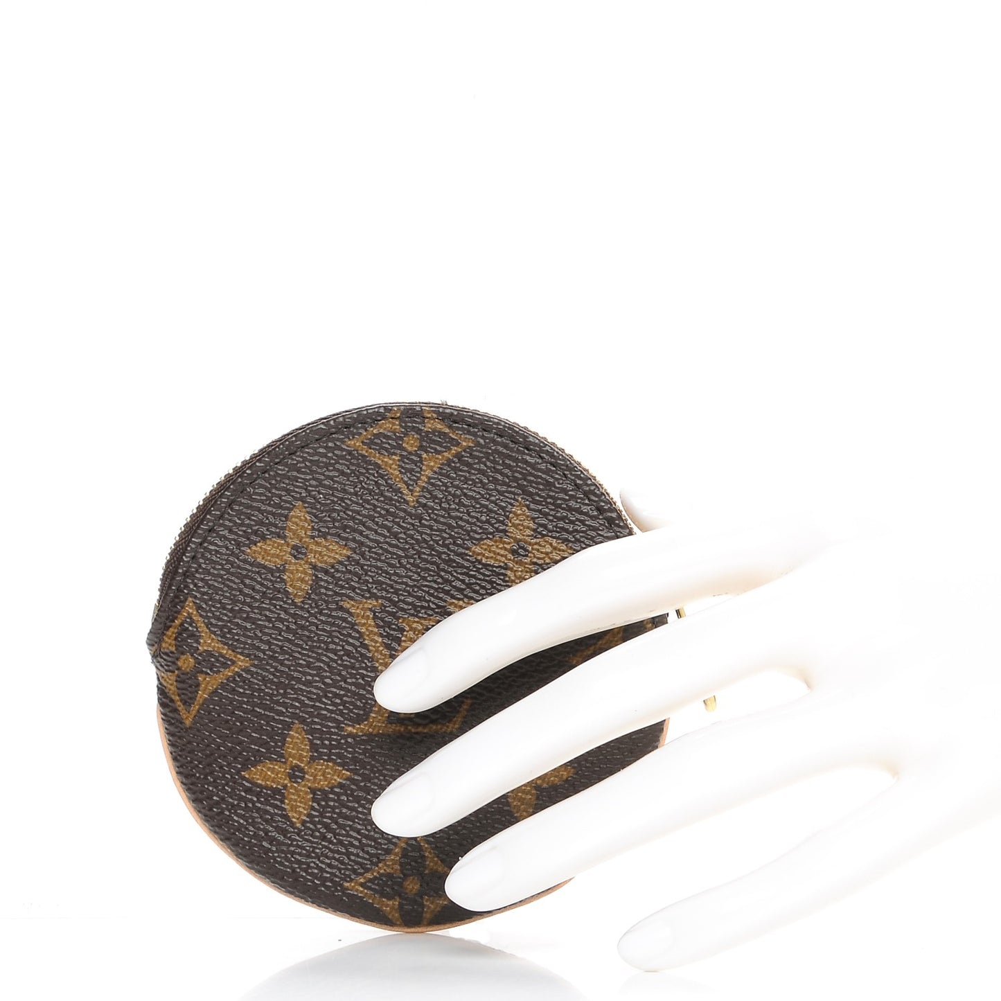 Monogram Round Coin Purse