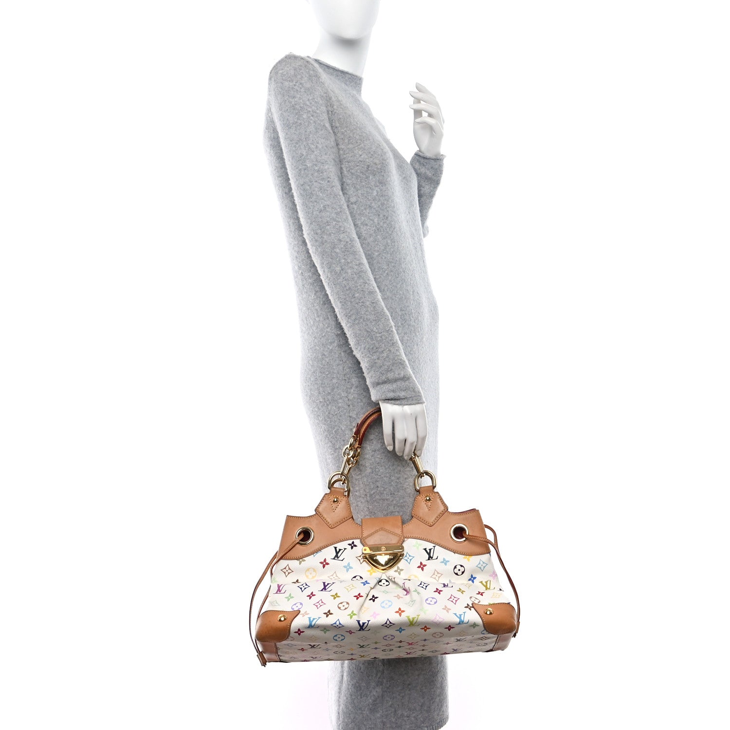 Louis Vuitton Monogram Multicolor Ursula White 2 of 18
