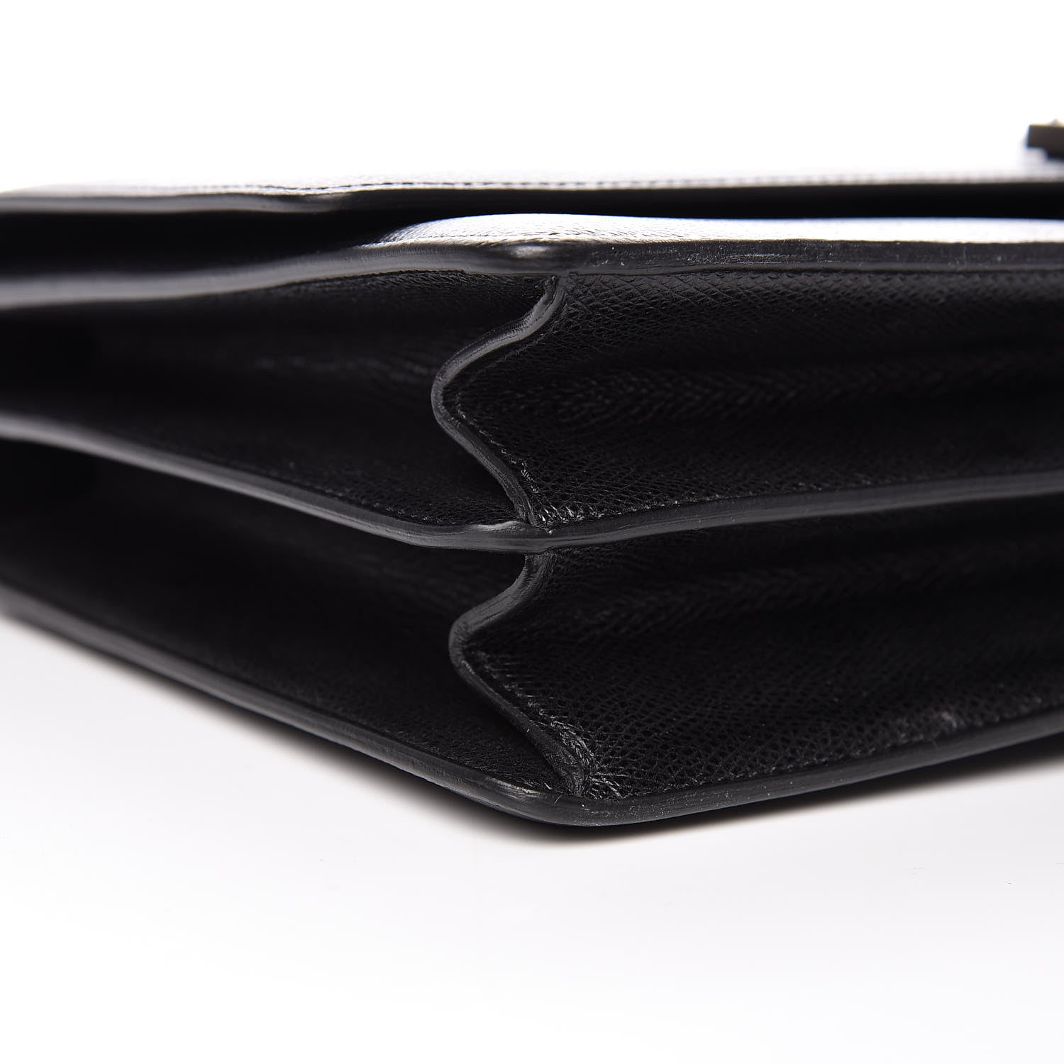 Celine Baby Grained Calfskin Medium Case Flap Black 5 of 10