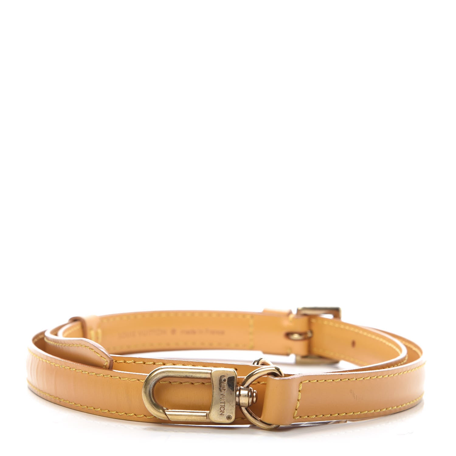 Louis Vuitton Epi 16mm Adjustable Shoulder Strap Tassil Yellow 1 of 4