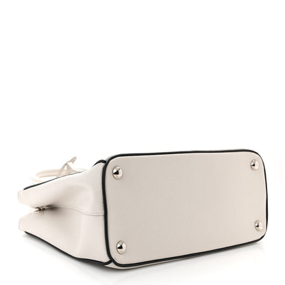 Prada Saffiano Lux Small Galleria Double Zip Tote White 4 of 12