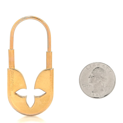 Louis Vuitton Couture Safety Pin Key Holder Gold 2 of 3