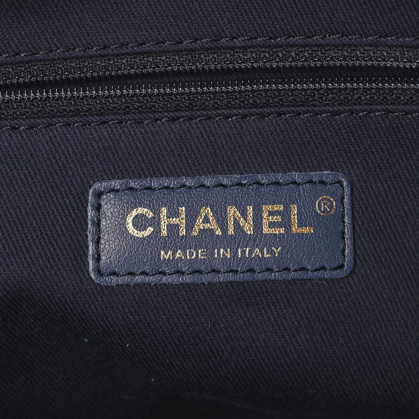 Denim Quilted Large Express Bowling Bag Blue