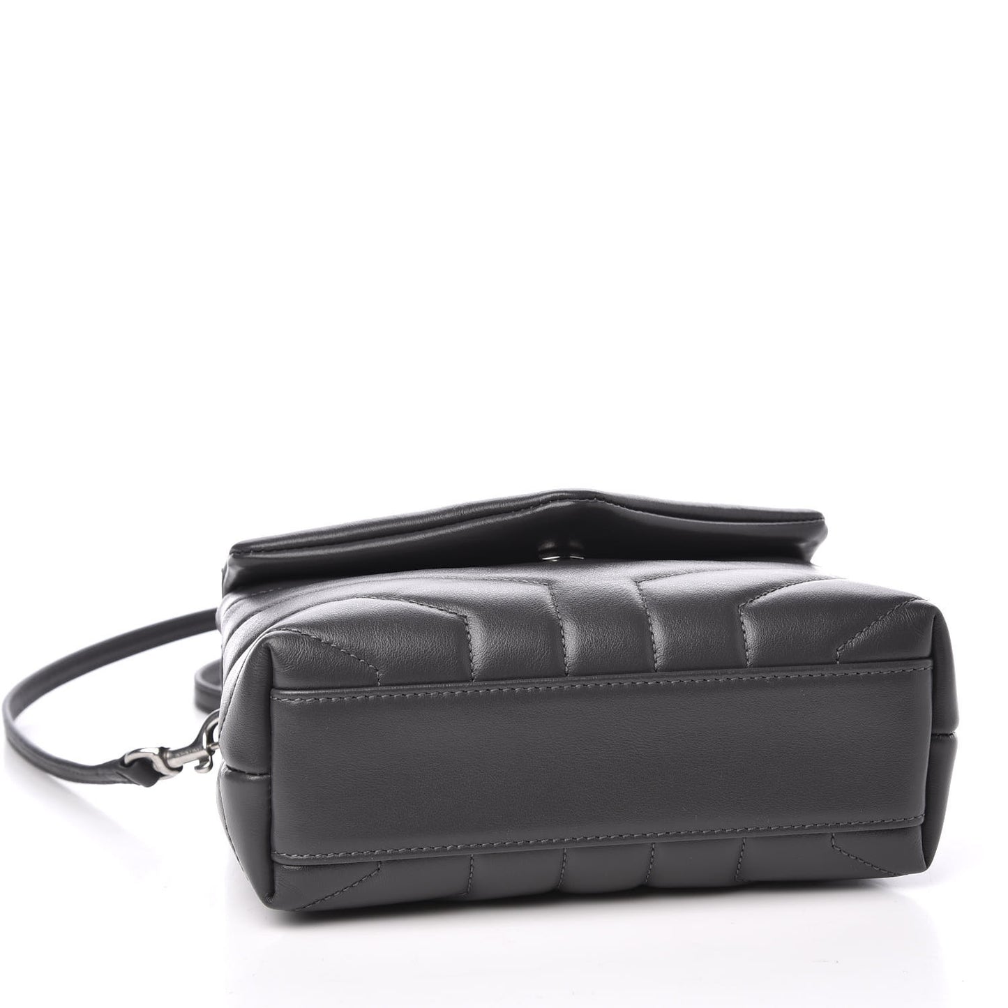 Calfskin Y Quilted Monogram Toy Loulou Crossbody Bag Storm