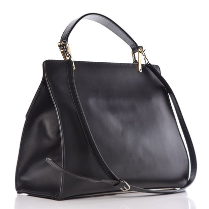 Balenciaga Calfskin Le Dix M Cartable Shoulder Bag Black 3 of 17