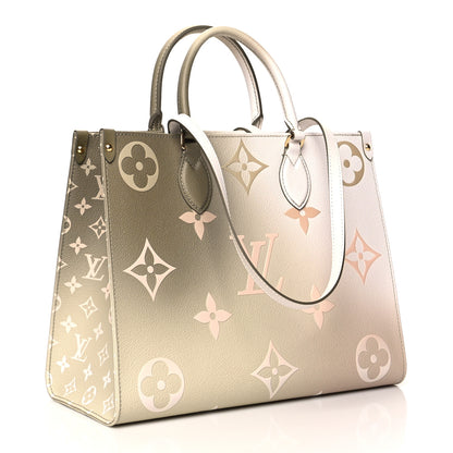 Louis Vuitton Monogram Giant Spring In The City OnTheGo MM Sunset Kaki 3 of 10