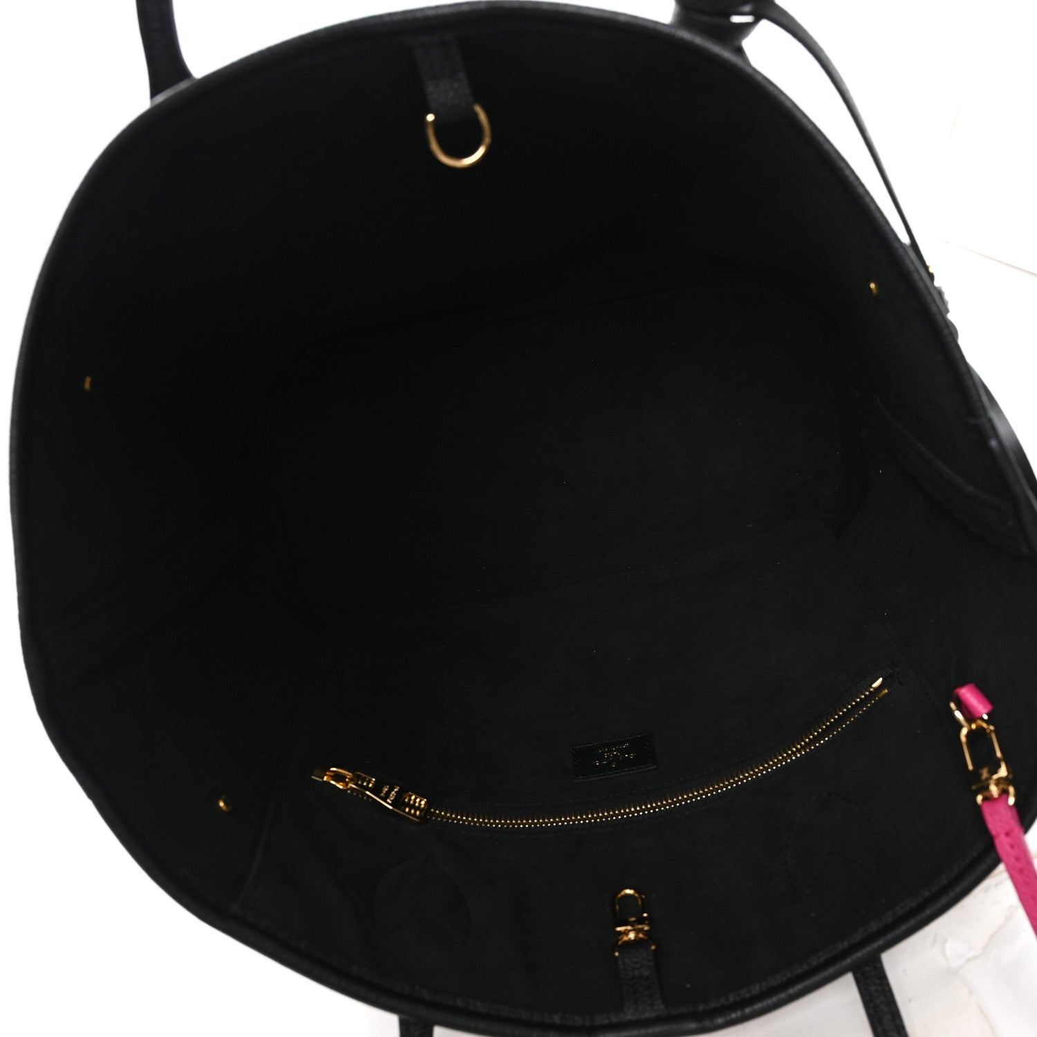 Louis Vuitton Empreinte Spring In The City Neverfull MM Black White Pink 6 of 10