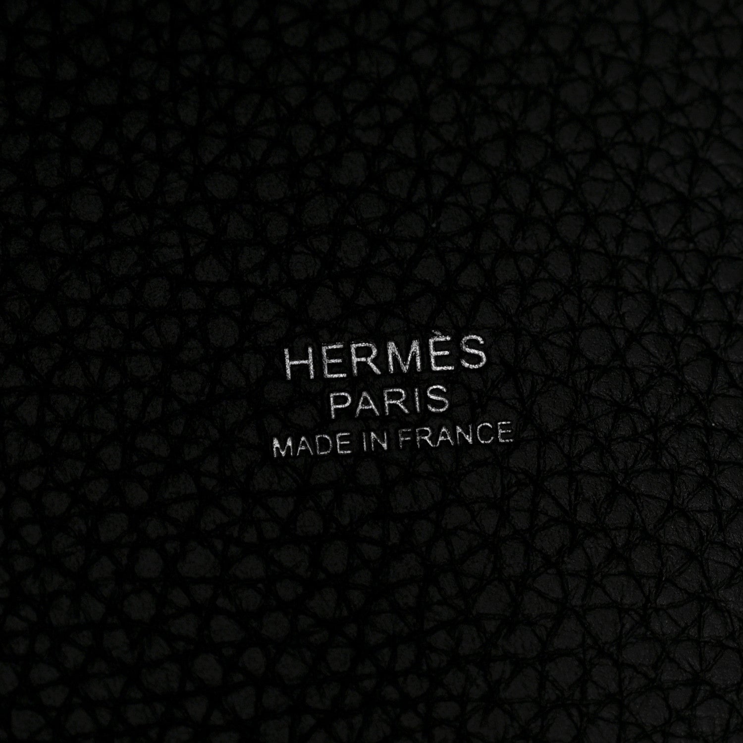 Hermes Taurillon Clemence Monochrome Picotin Lock 18 PM Black 6 of 11