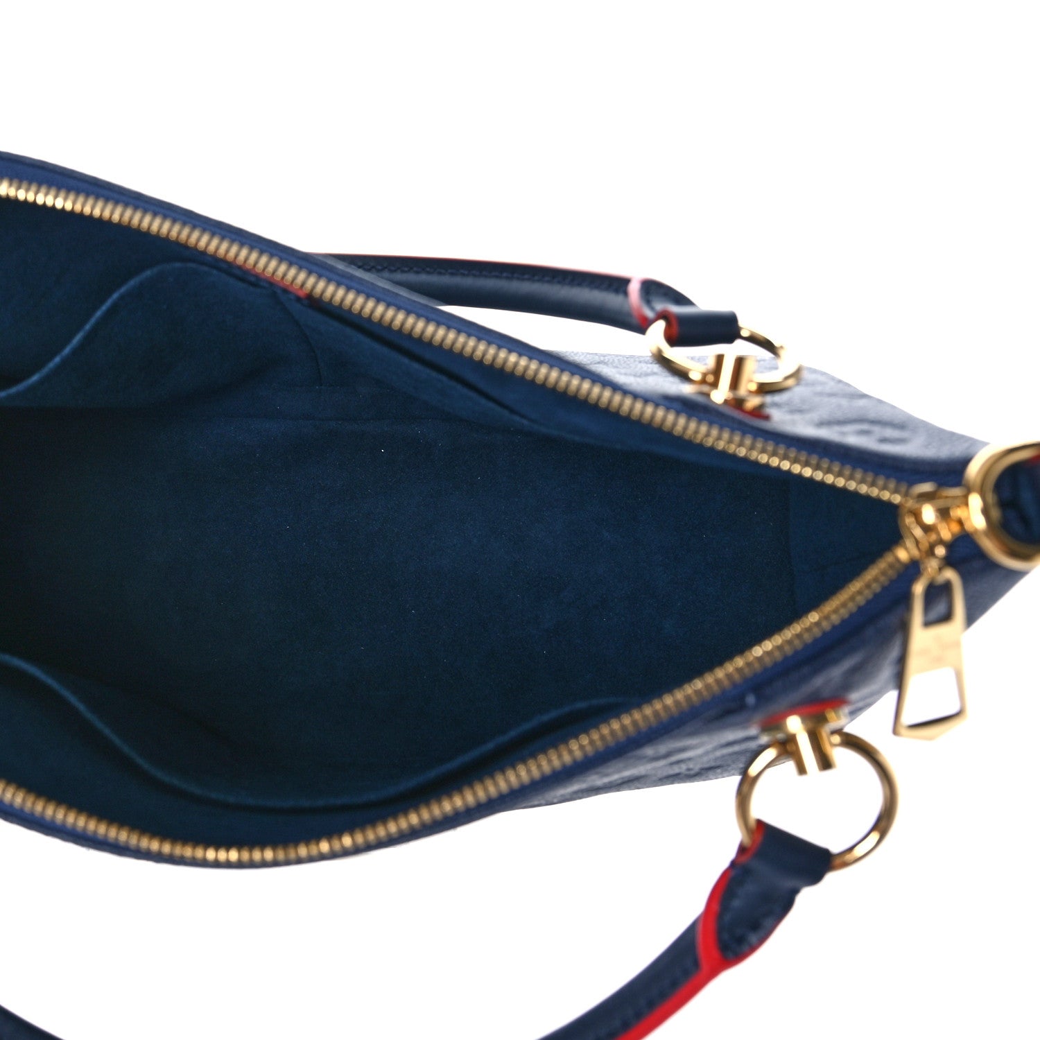 Louis Vuitton Empreinte V Tote MM Marine Rouge 5 of 8