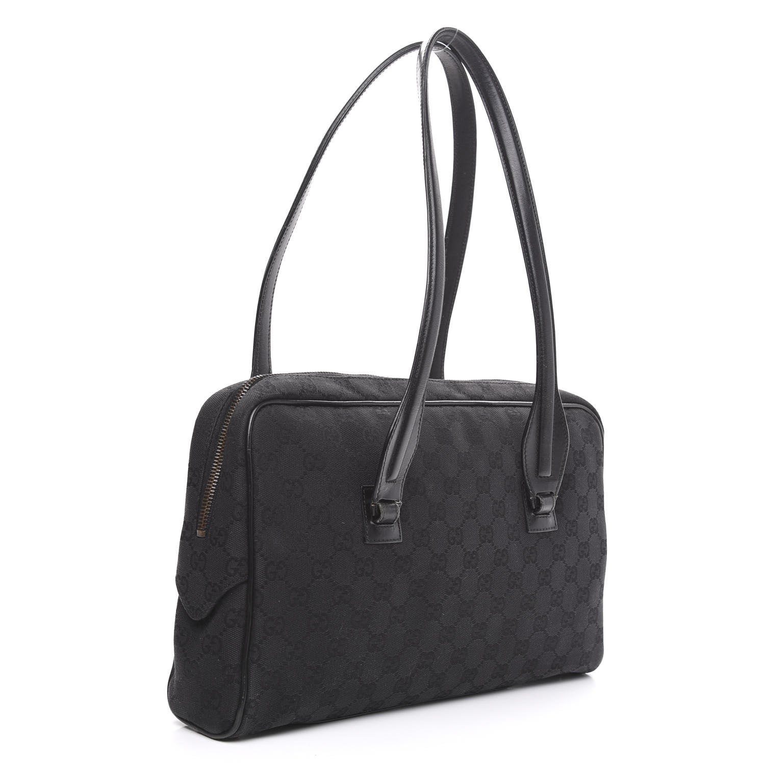 Gucci Monogram Tote Bag Black 3 of 15