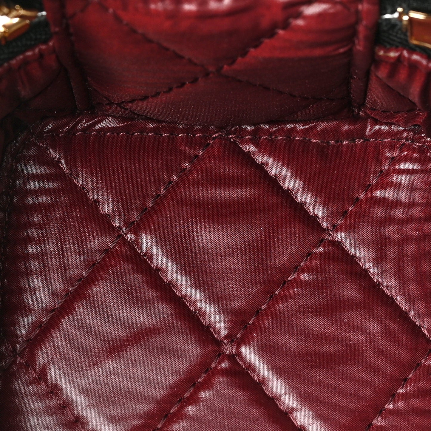 Caviar Quilted Jewelry Travel Case Black