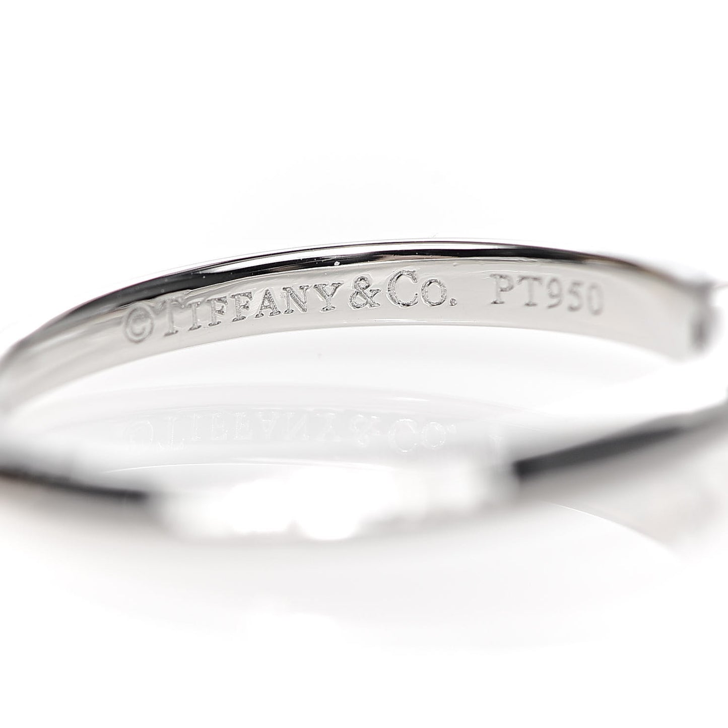 Platinum Diamond .34ct Solitaire Engagement Ring 51 5.75
