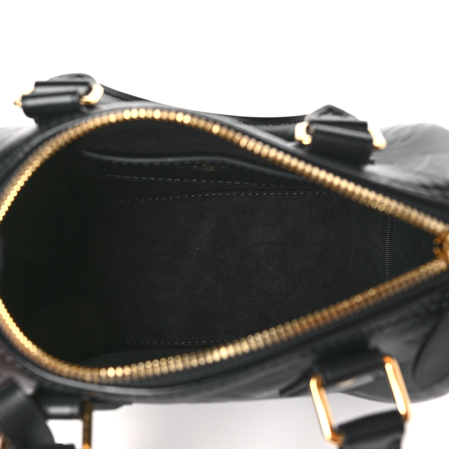 Louis Vuitton Monogram Ink Speedy BB Black 5 of 8