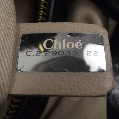 Chloe Leather Heloise Satchel Black 10 of 12