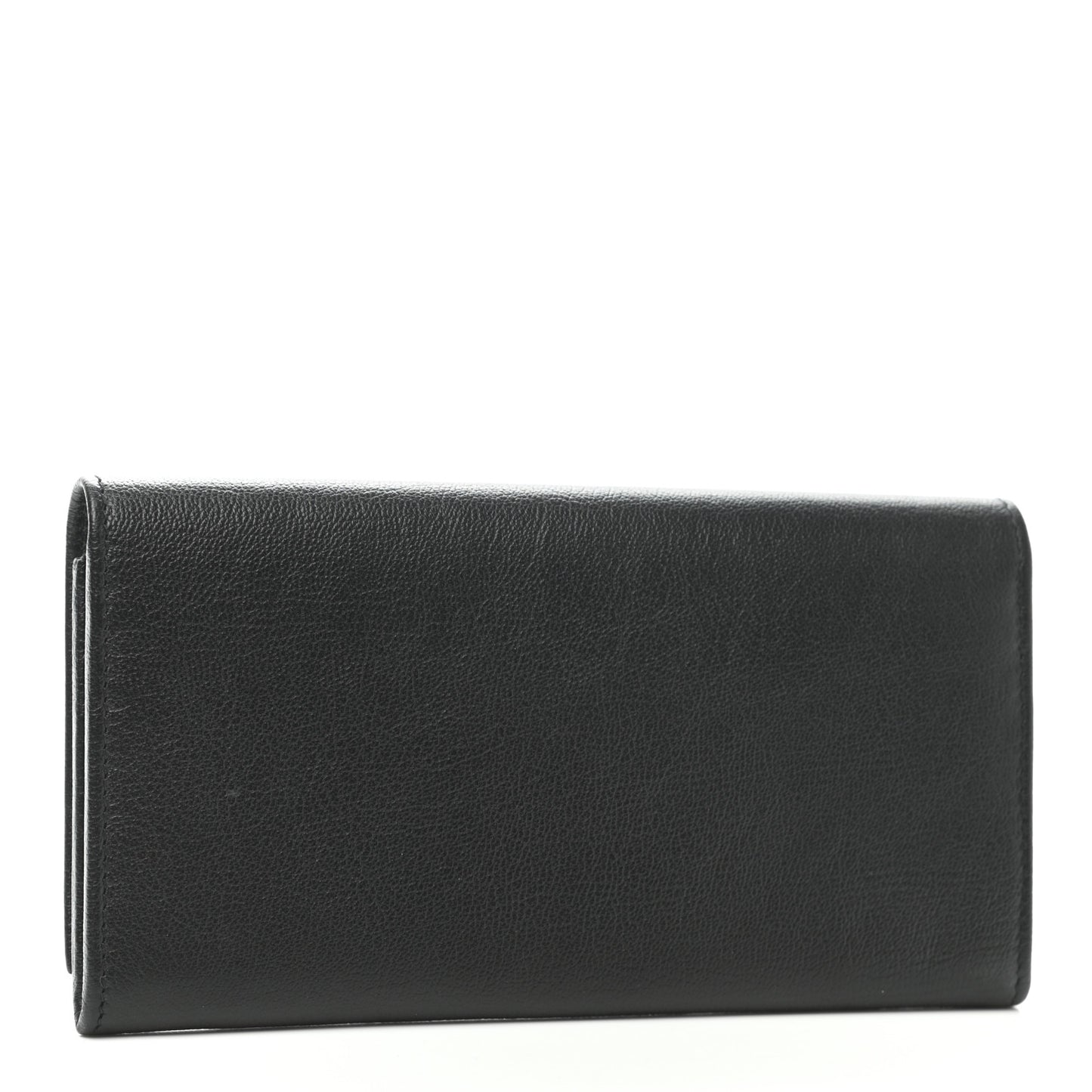 Chevre Belle De Jour Flap Wallet Black