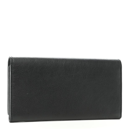 Saint Laurent Chevre Belle De Jour Flap Wallet Black 2 of 7