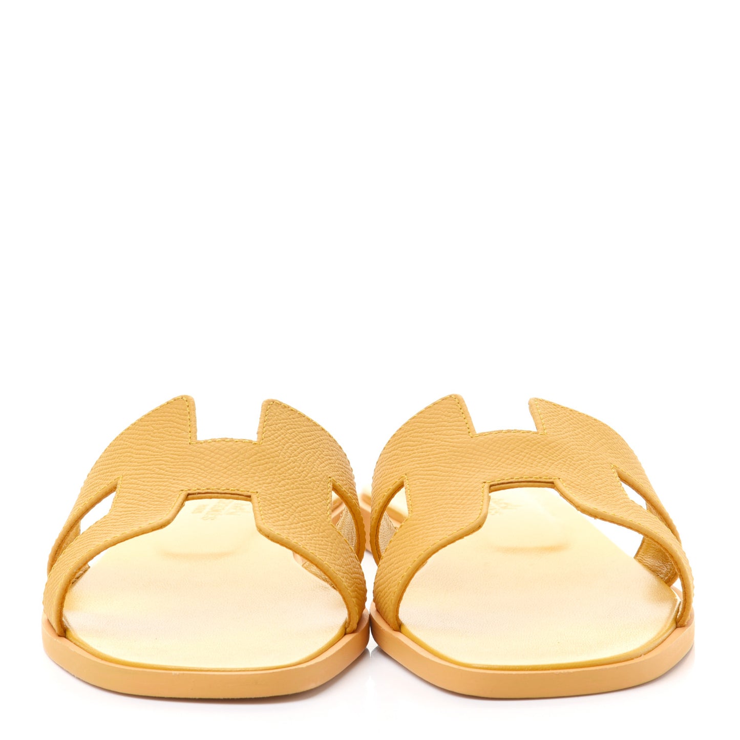 Epsom Oran Sandals 36 Jaune Sable