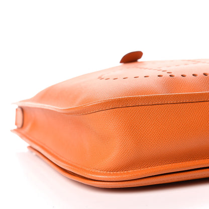 Hermes Epsom Evelyne III PM Orange 5 of 12