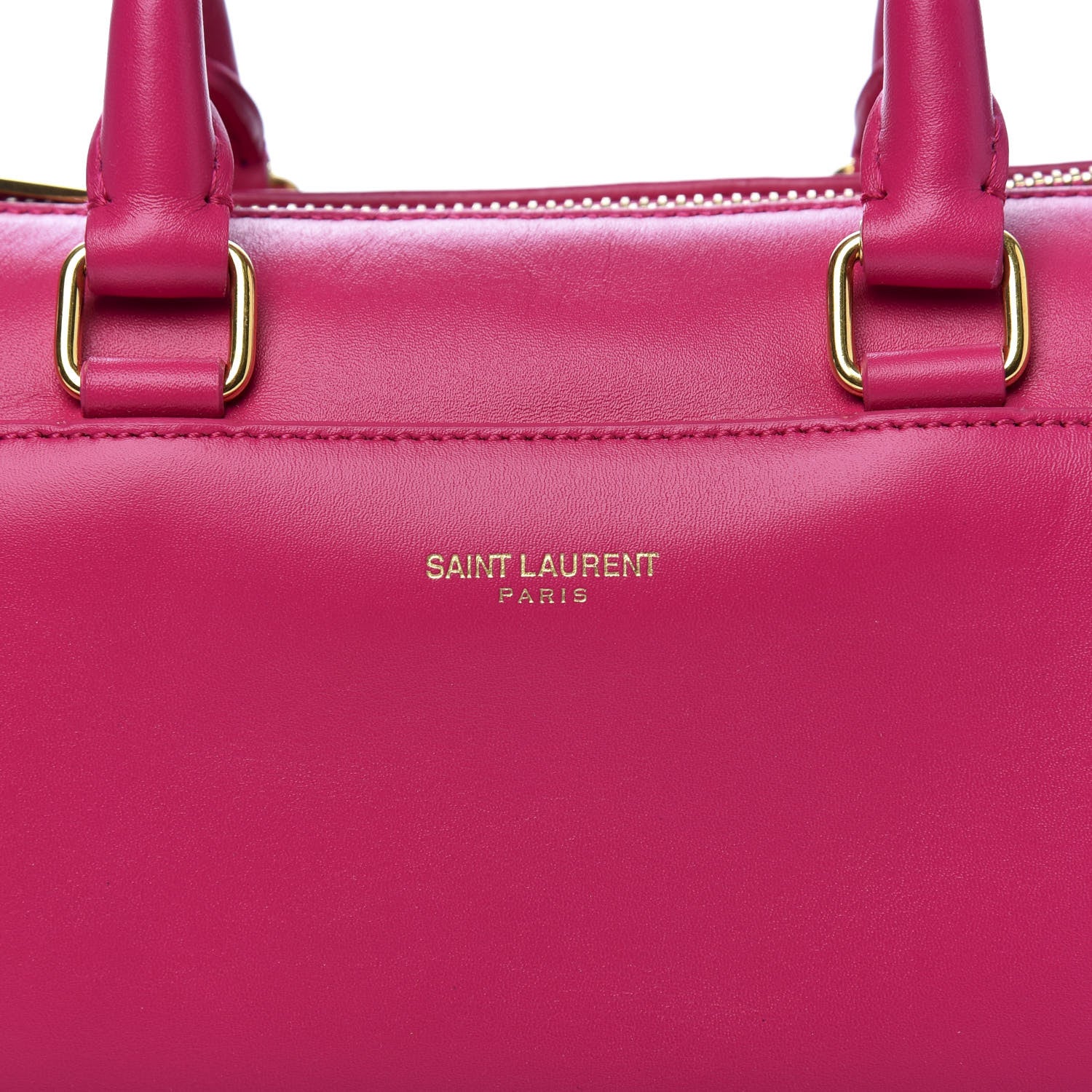 Saint Laurent Lambskin Classic Duffle Toy Pink 9 of 9