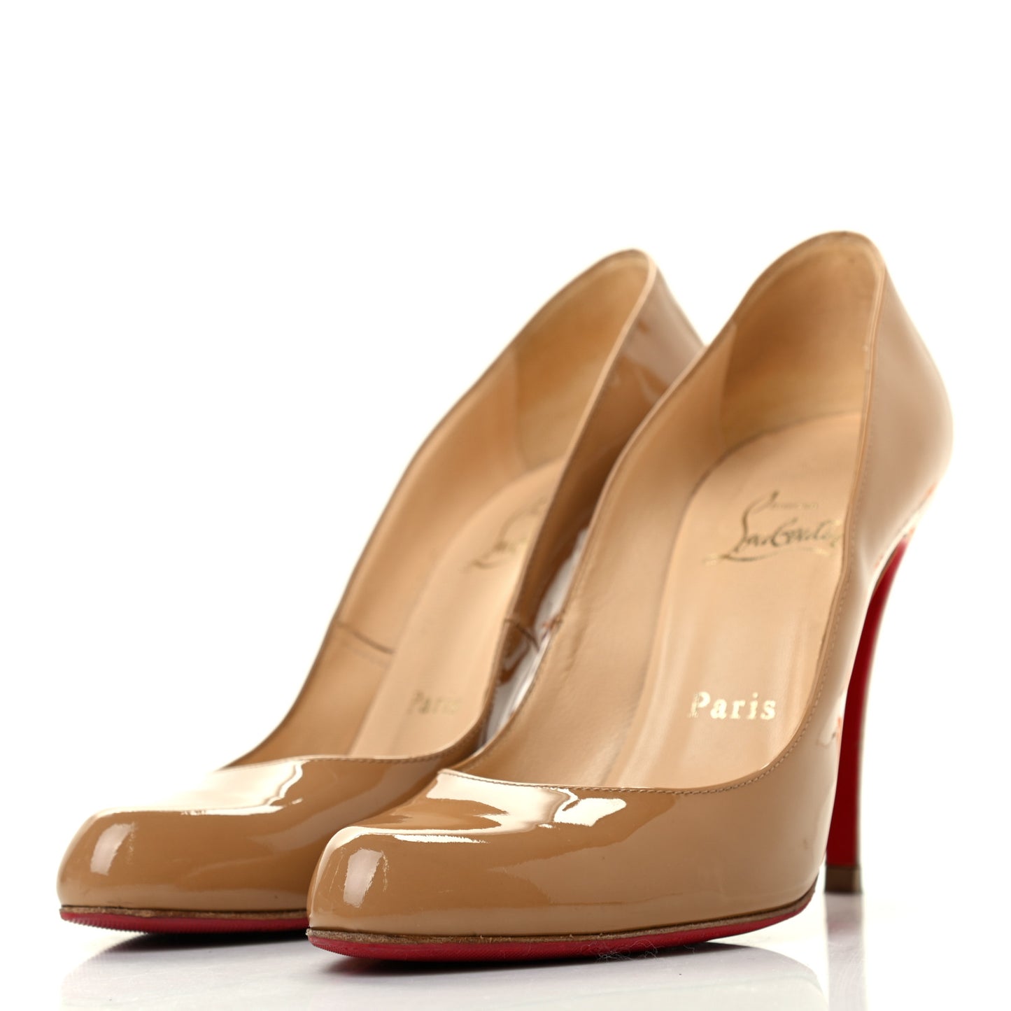 Patent Fifille 100 Pumps 37 Nude