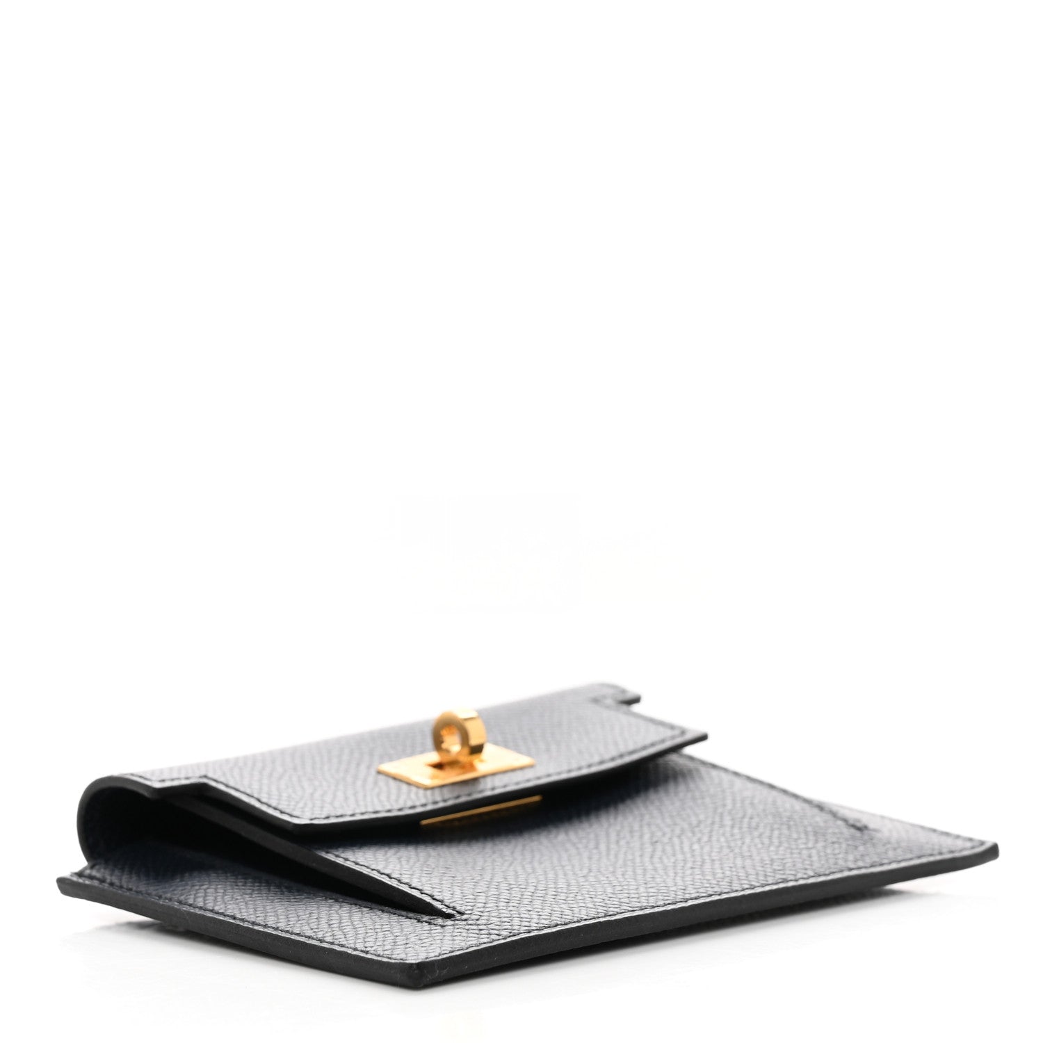 Hermes Epsom Kelly Pocket Compact Wallet Blue Indigo 4 of 7