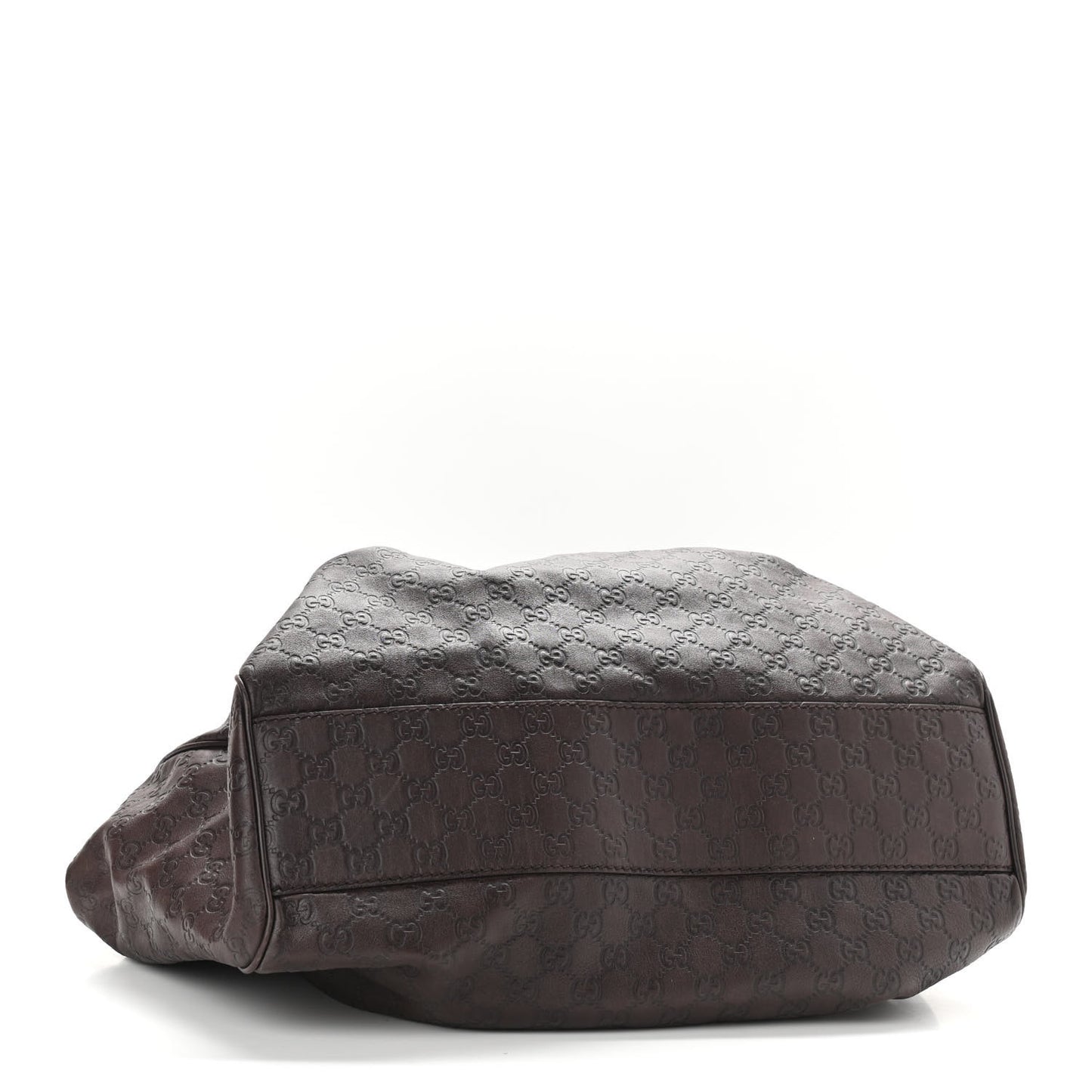 Guccissima Signature Large Sukey Tote Chocolate
