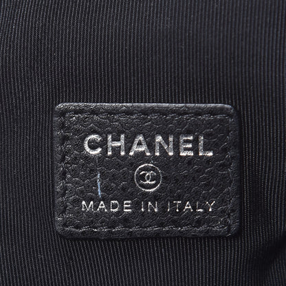 Chanel Caviar Quilted Cosmetic Case Black 6 of 12