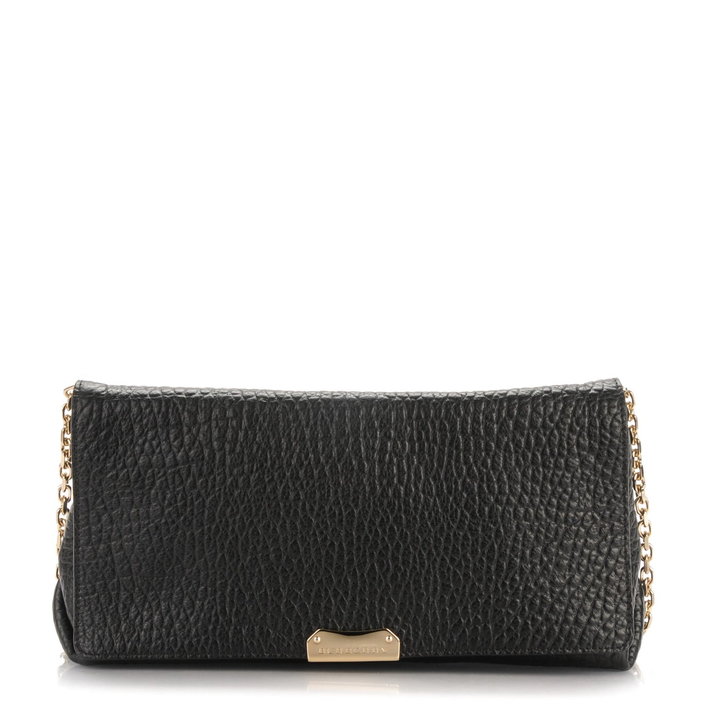 Signature Grain Medium Mildenhall Crossbody Bag Black