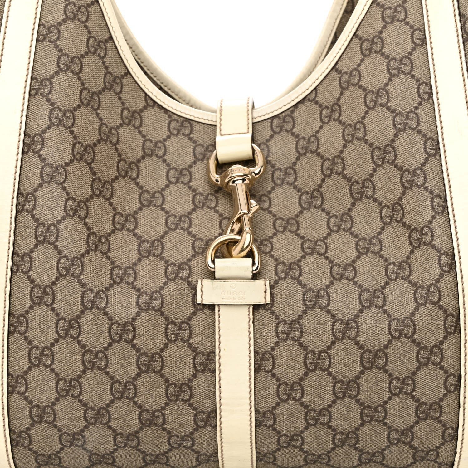 Gucci Monogram Large Joy Shoulder Bag White 8 of 13