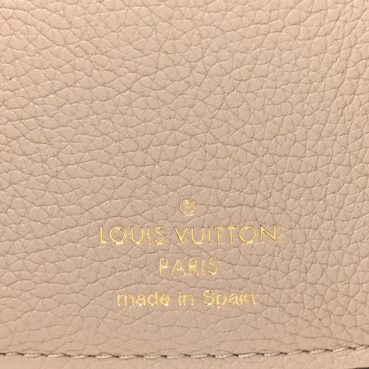 Louis Vuitton Calfskin Lockmini Wallet Greige 6 of 8
