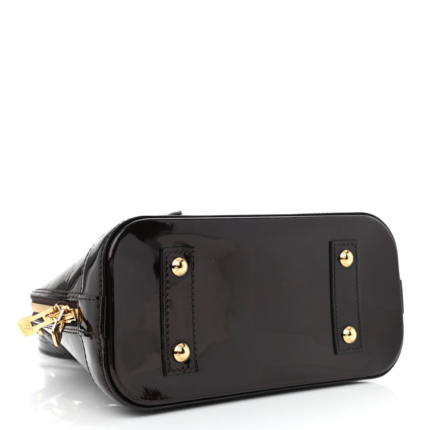 Louis Vuitton Vernis Alma BB Amarante 4 of 10