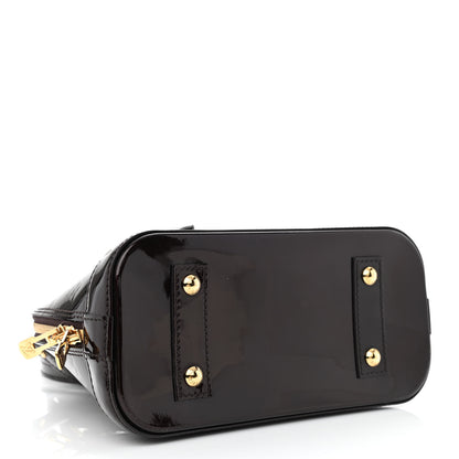 Louis Vuitton Vernis Alma BB Amarante 4 of 10