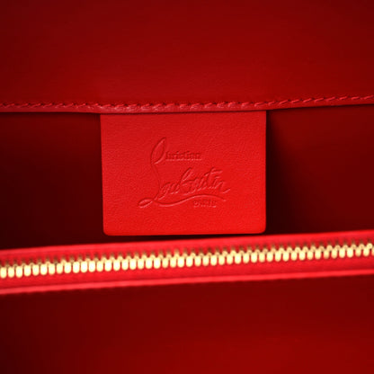 Christian Louboutin Calfskin Large Elisa Shoulder Bag Loubi 4 of 7