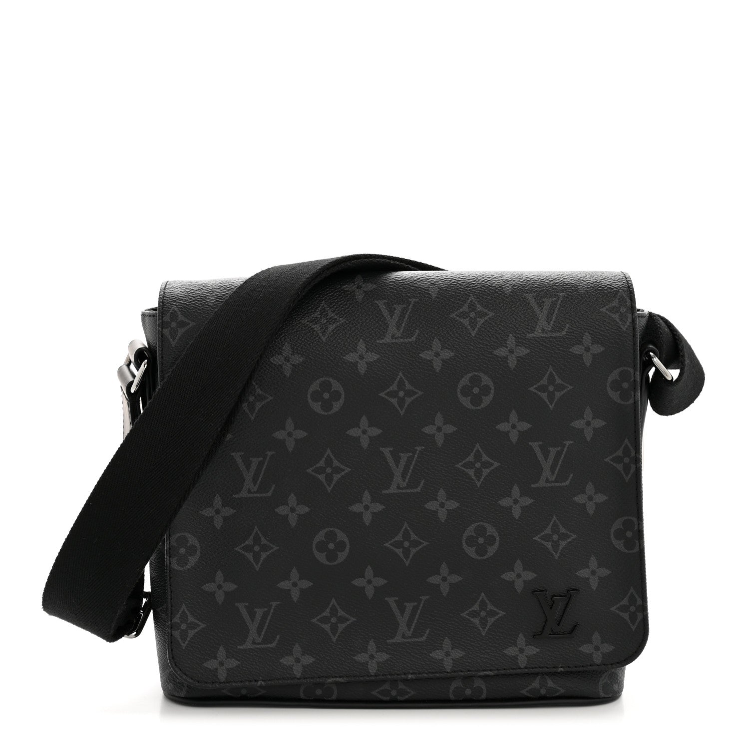 Louis Vuitton Monogram Eclipse District PM Black 1 of 15
