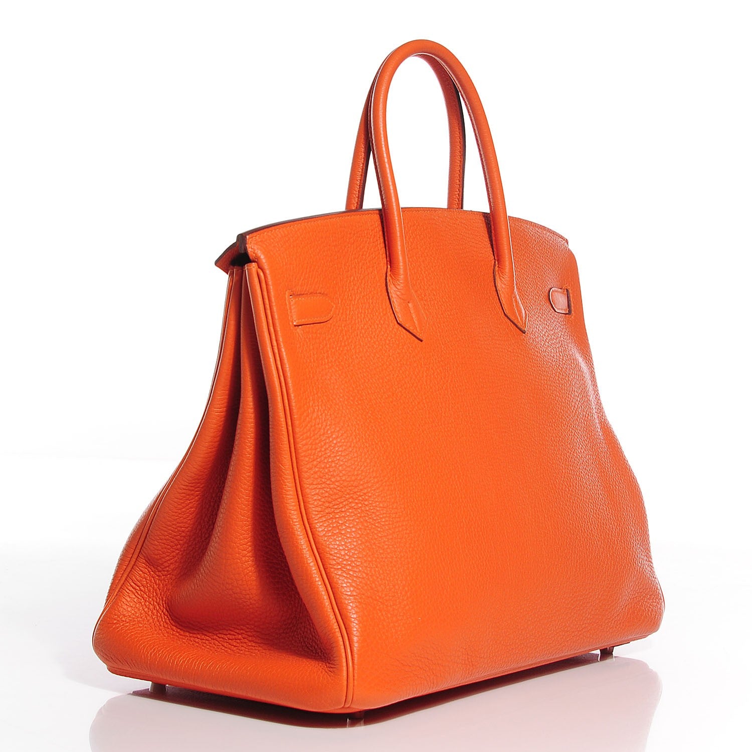 Hermes Togo Birkin 40 Orange 4 of 28